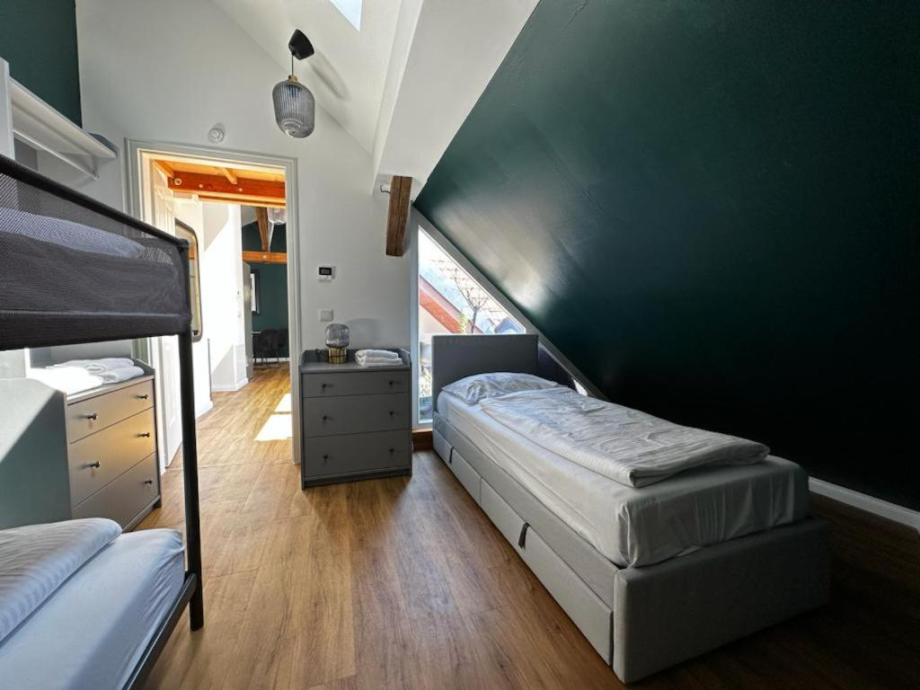 Nr 14 - Hochwertiges 3 Zimmer Maisonette Appartment Mit Grosszuegigen Wohnbereich Und Balkon Leipzig Exterior photo