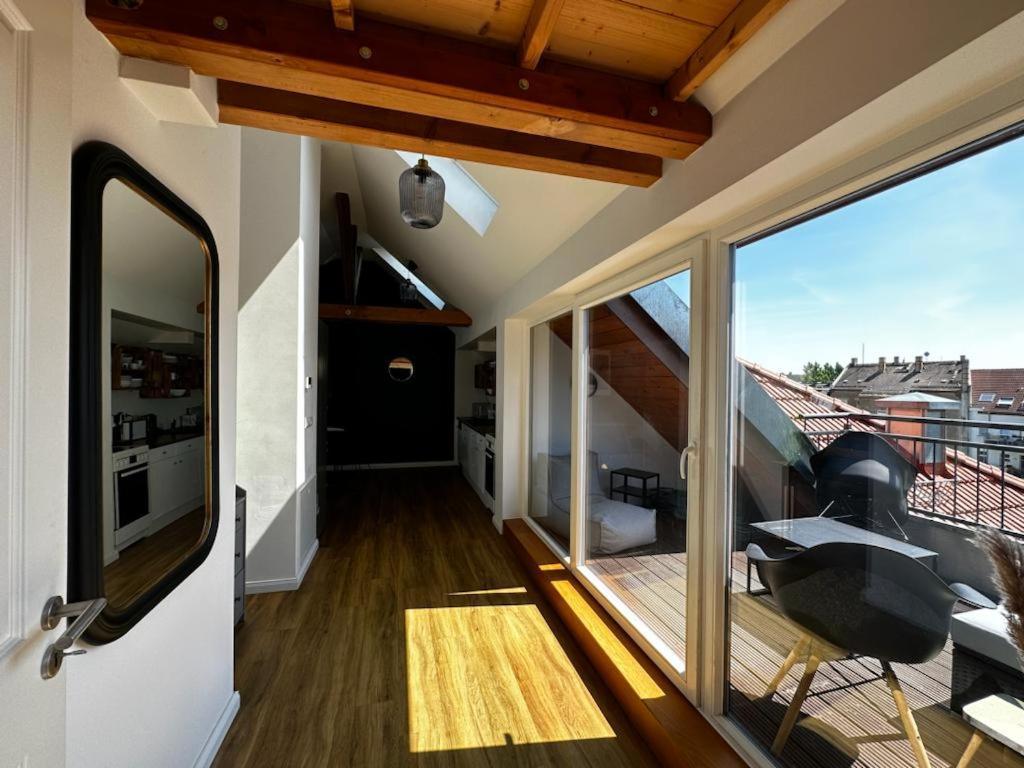 Nr 14 - Hochwertiges 3 Zimmer Maisonette Appartment Mit Grosszuegigen Wohnbereich Und Balkon Leipzig Exterior photo